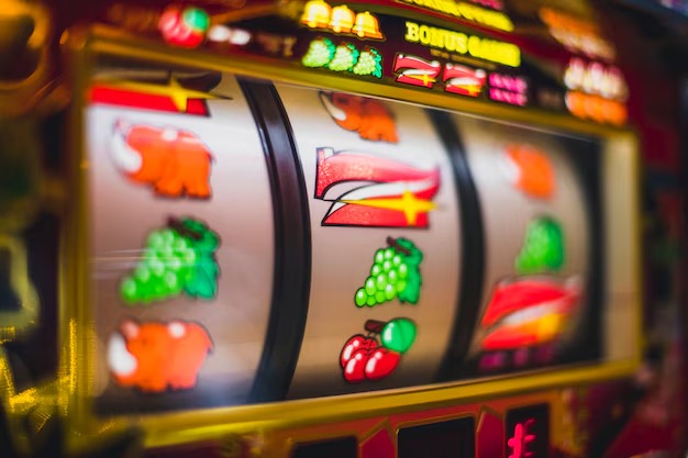 Video slot bonus round interface